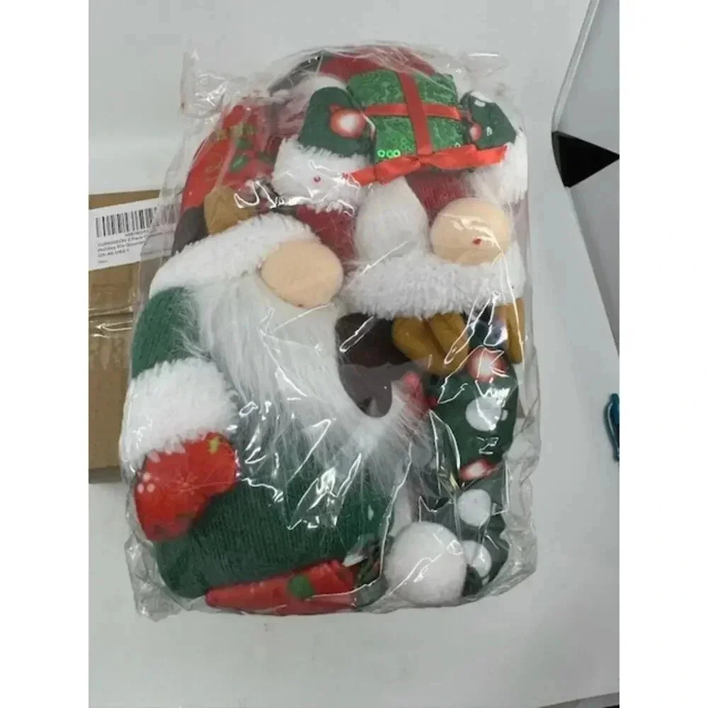 NEW Turnmeon 2-Pack Christmas Gnome Elk Holiday Gnome Christmas Decorations